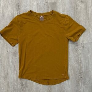 CALIA by Carrie Underwood Mustard Yellow T-Shirt